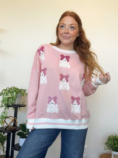 Lace Ghost Pullover