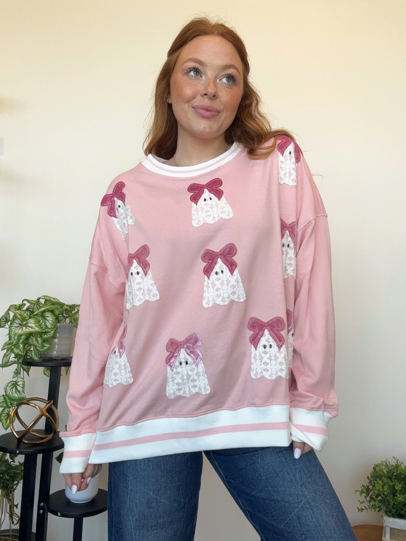 Lace Ghost Pullover