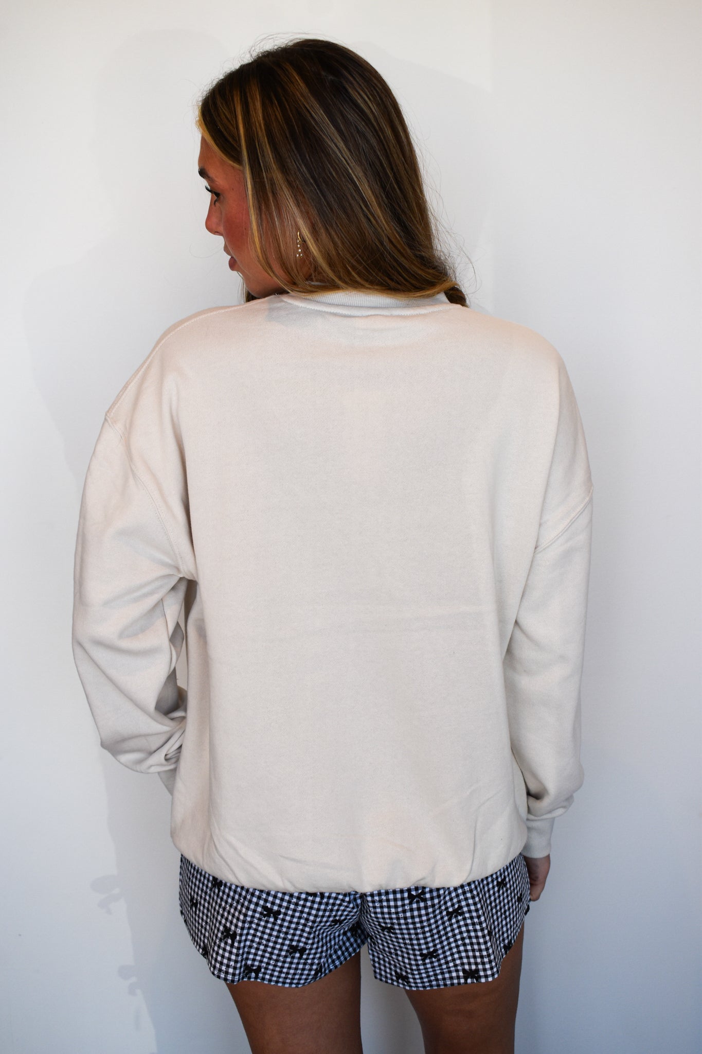 Aspen Embroidered Crewneck-130 - TOPS - SWEATERS/SWEATSHIRTS-REFLEX-[option4]-[option5]-[option6]-Leather & Lace Boutique Shop