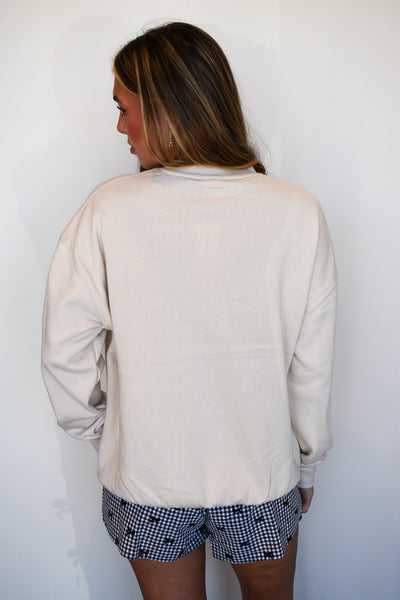Aspen Embroidered Crewneck-130 - TOPS - SWEATERS/SWEATSHIRTS-REFLEX-[option4]-[option5]-[option6]-Leather & Lace Boutique Shop