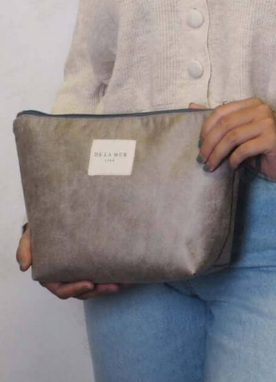 De La Mur Mole Toiletry Bag-190 - ACCESSORIES - BAGS/BELTS-DE LA MUR-[option4]-[option5]-[option6]-Leather & Lace Boutique Shop