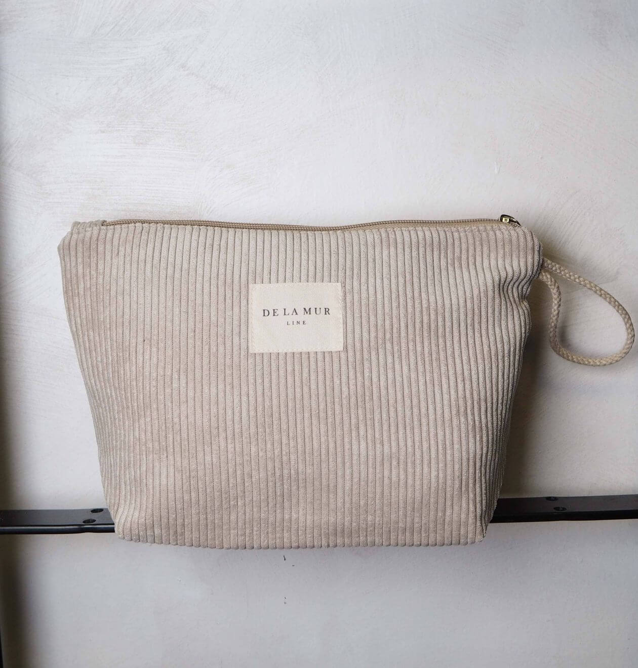 De La Mur Mud Toiletry Bag-190 - ACCESSORIES - BAGS/BELTS-DE LA MUR-[option4]-[option5]-[option6]-Leather & Lace Boutique Shop