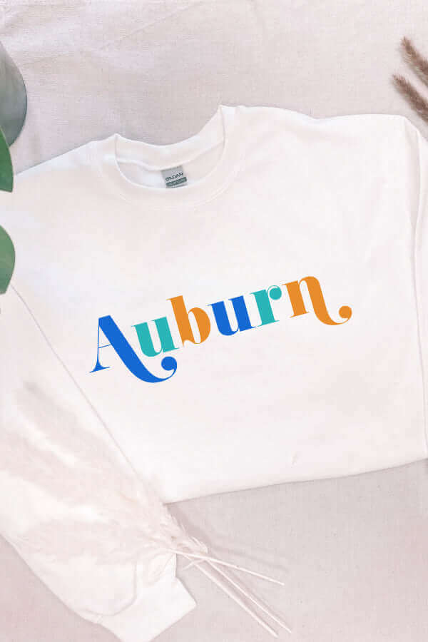 Auburn Graphic Sweatshirt-135 - DEMAND GRAPHIC-LEATHER & LACE-[option4]-[option5]-[option6]-Leather & Lace Boutique Shop