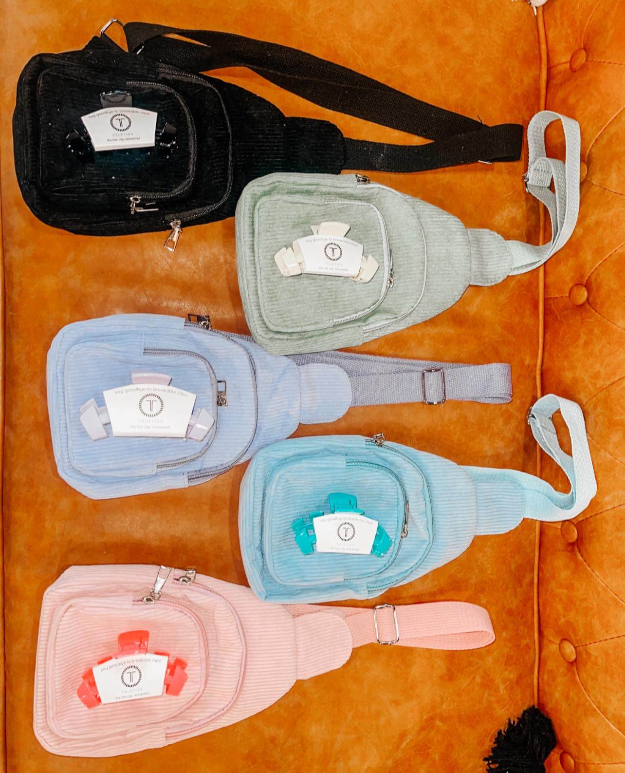 Corded Sling Bag-190 - ACCESSORIES - BAGS/BELTS-BABE-[option4]-[option5]-[option6]-Leather & Lace Boutique Shop