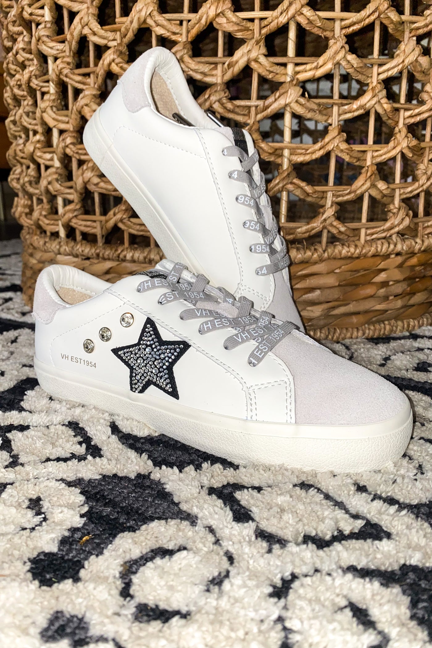 Vintage Havana Excel Low Top Sneakers-180 - SHOES-VINTAGE HAVANA-[option4]-[option5]-[option6]-Leather & Lace Boutique Shop