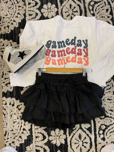 Game Day Graphic Sweatshirt-135 - DEMAND GRAPHIC-LEATHER & LACE-[option4]-[option5]-[option6]-Leather & Lace Boutique Shop