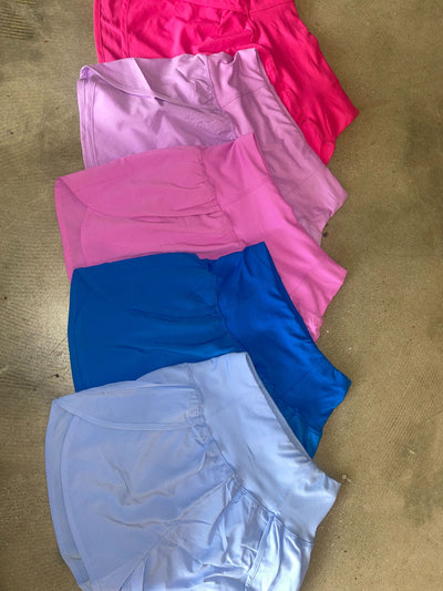 On The Go Shorts-160 - BOTTOMS - OTHER-ZENANA-[option4]-[option5]-[option6]-Leather & Lace Boutique Shop