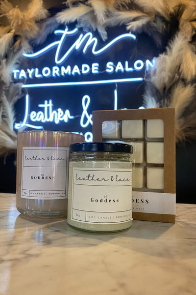L&L Luxe Candle - Goddess-190 - ACCESSORIES - HOME-Flicker&Flame-[option4]-[option5]-[option6]-Leather & Lace Boutique Shop