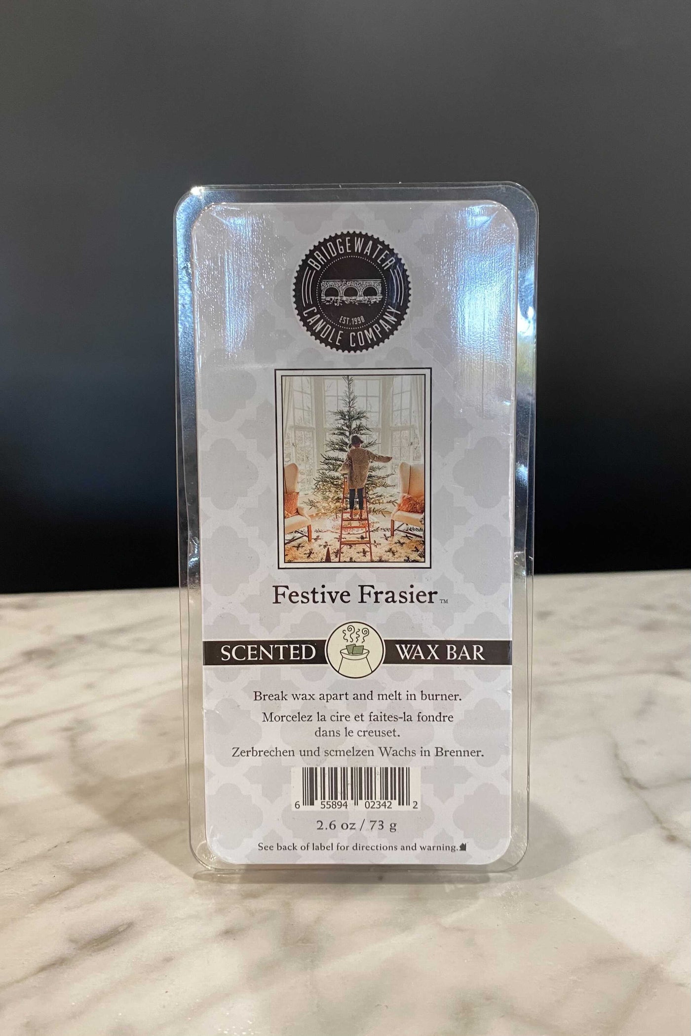 Festive Frasier Wax Bar-190 - ACCESSORIES - HOME-Bridgewater-[option4]-[option5]-[option6]-Leather & Lace Boutique Shop