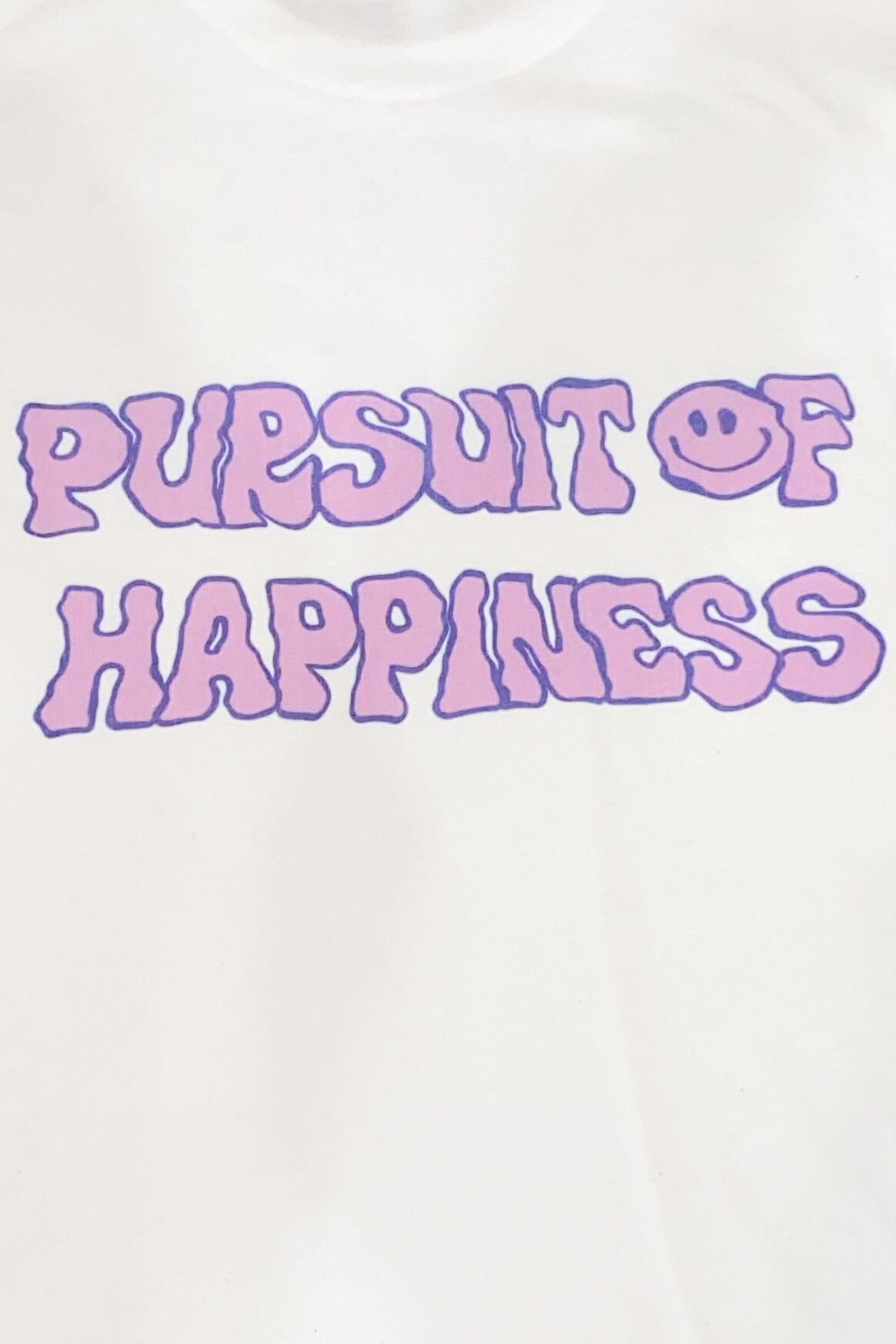 Pursuit of Happiness Graphic Tee-135 - DEMAND GRAPHIC-LEATHER & LACE-[option4]-[option5]-[option6]-Leather & Lace Boutique Shop