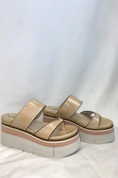 Naked Feet Flux Wedge Sandal - Rosette-180 - SHOES-NAKED FEET-[option4]-[option5]-[option6]-Leather & Lace Boutique Shop