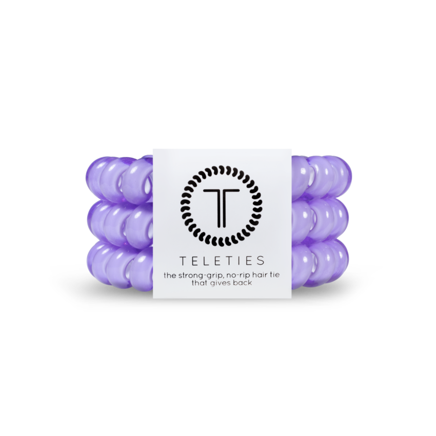 Teleties Large-190 - ACCESSORIES - HATS/HEADWEAR-Teleties-Lilac-[option4]-[option5]-[option6]-Leather & Lace Boutique Shop