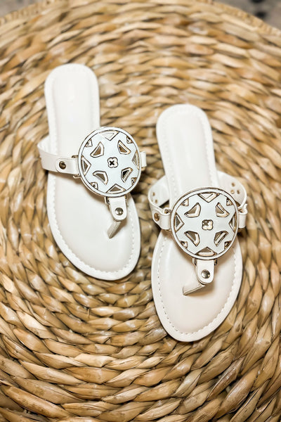 Tori Sandal- Nude-180 - SHOES-LEATHER & LACE-[option4]-[option5]-[option6]-Leather & Lace Boutique Shop