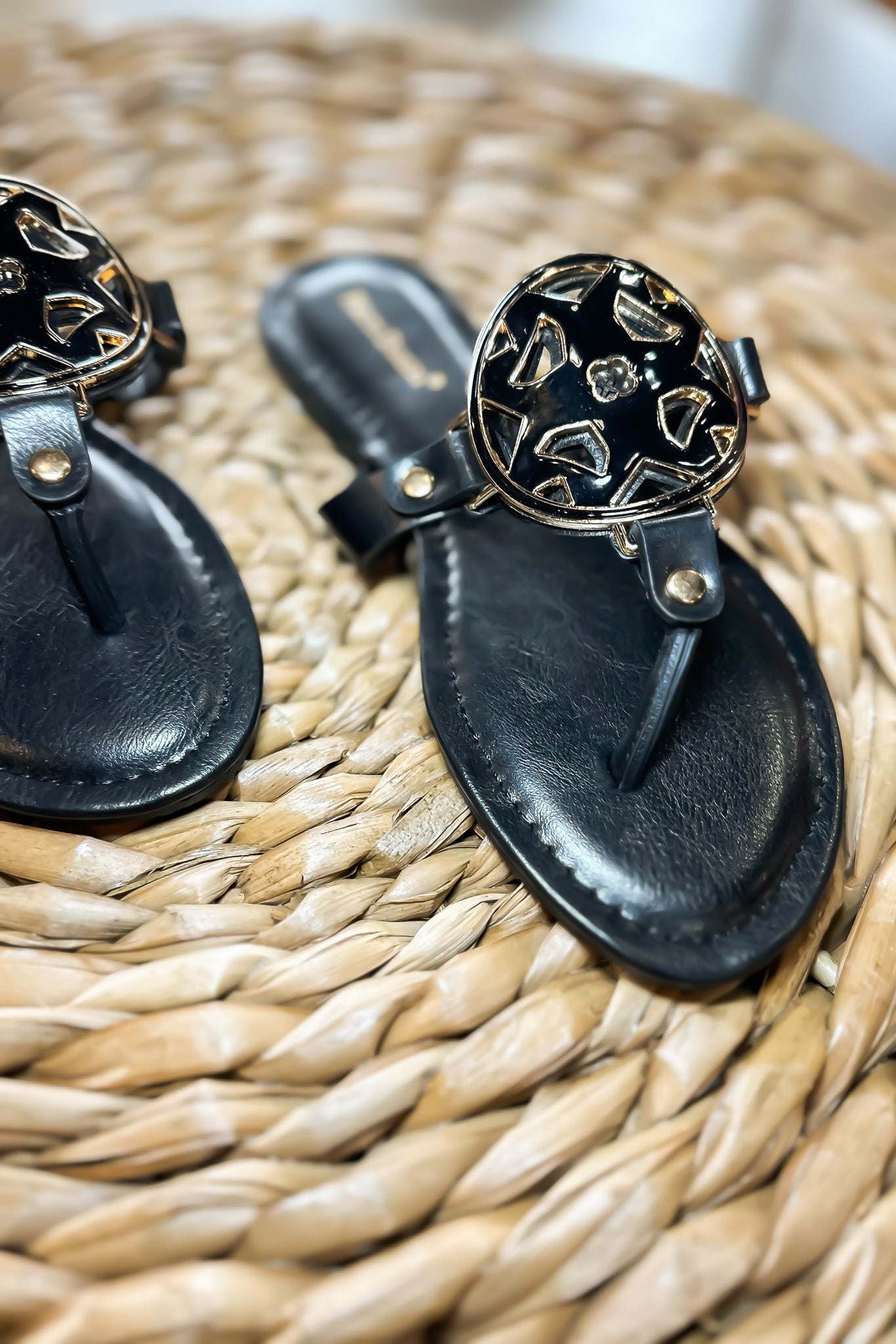 Tori Sandal - Black-180 - SHOES-LEATHER & LACE-[option4]-[option5]-[option6]-Leather & Lace Boutique Shop