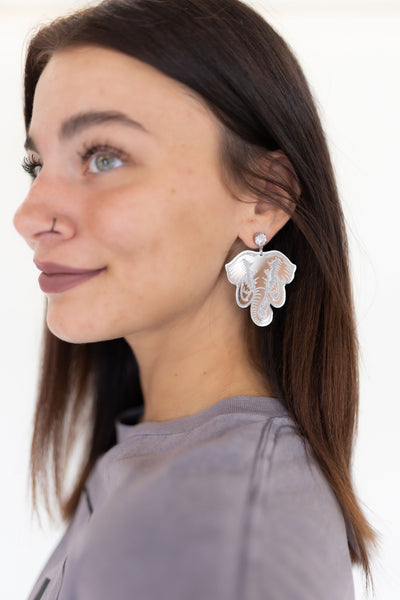 Stud Elephant Drops-190 - ACCESSORIES - JEWELRY-TAYLOR SHAYE-[option4]-[option5]-[option6]-Leather & Lace Boutique Shop