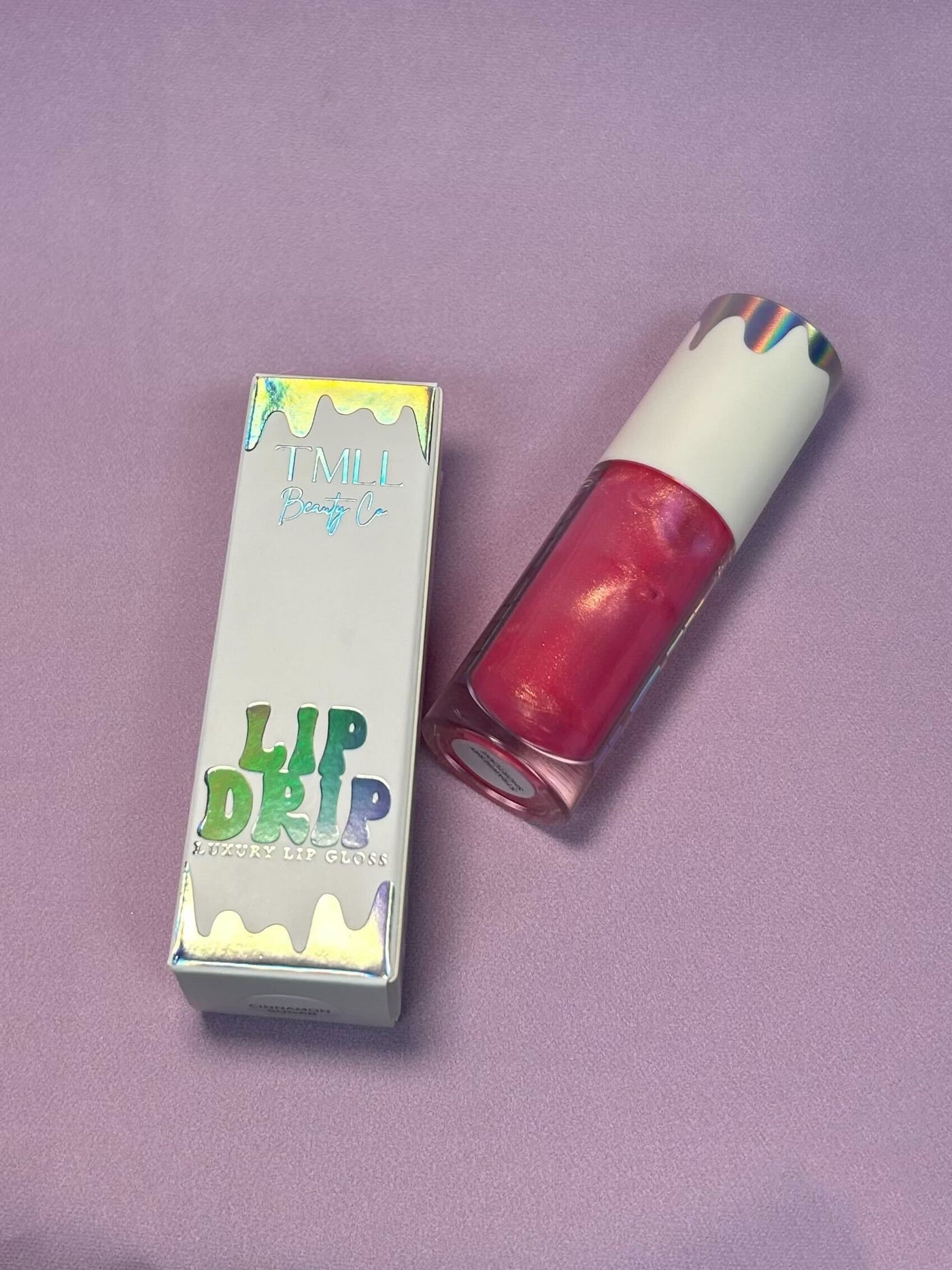 TMLL Lip Drip Luxury Gloss-250 - TMLL Beauty Co Taylor-TMLL Beauty Co-Strawberry Shortcake-[option4]-[option5]-[option6]-Leather & Lace Boutique Shop