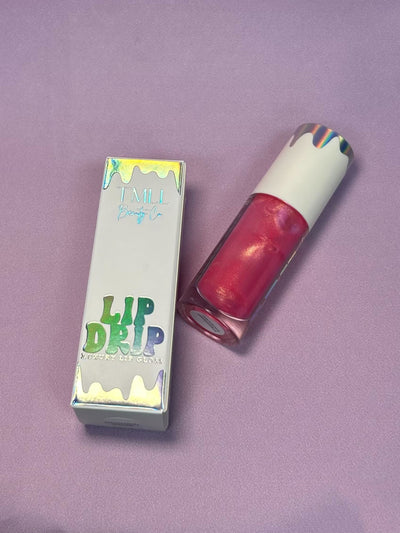 TMLL Lip Drip Luxury Gloss-250 - TMLL Beauty Co Taylor-TMLL Beauty Co-Strawberry Shortcake-[option4]-[option5]-[option6]-Leather & Lace Boutique Shop