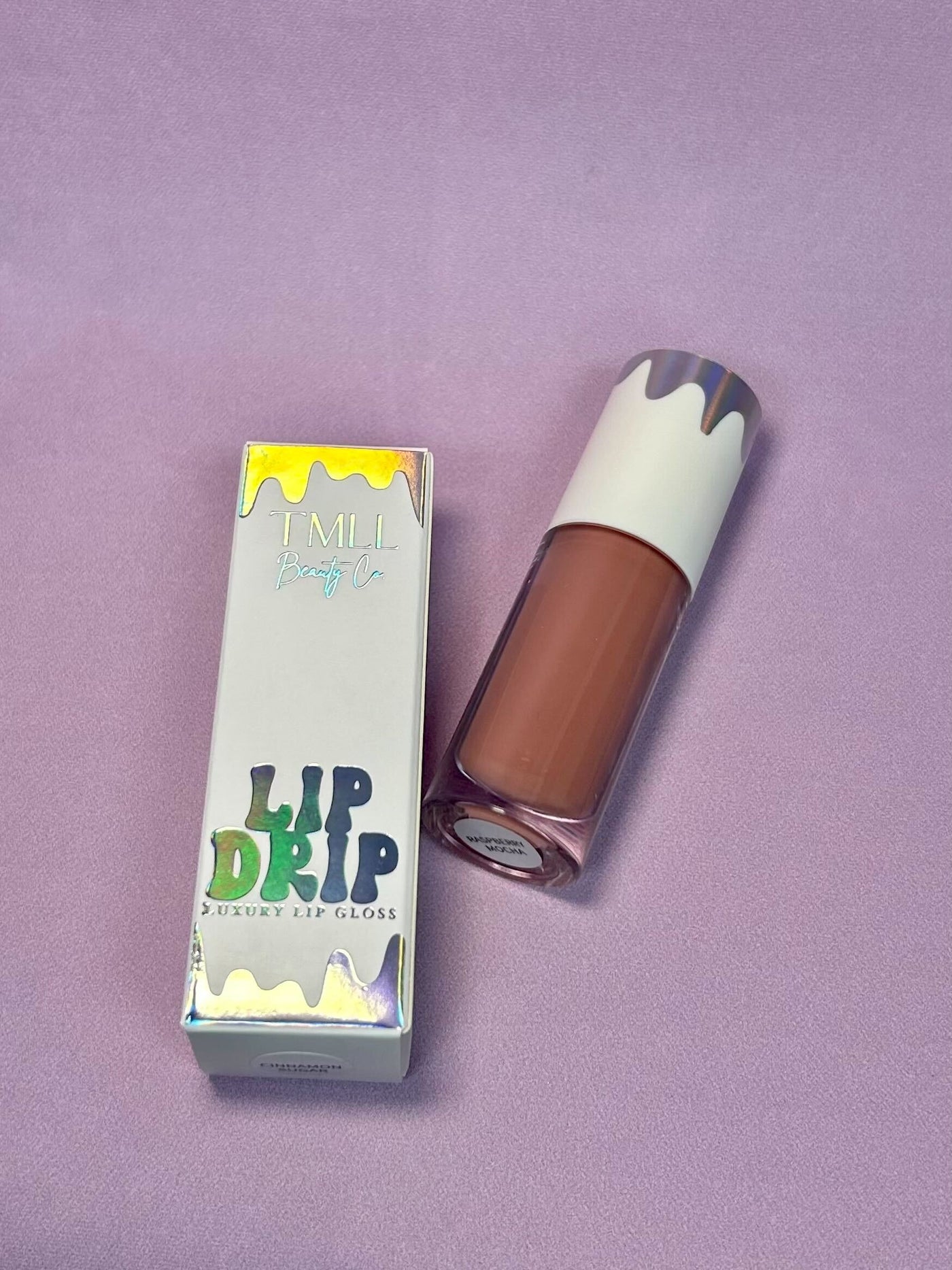TMLL Lip Drip Luxury Gloss-250 - TMLL Beauty Co Taylor-TMLL Beauty Co-Raspberry Mocha-[option4]-[option5]-[option6]-Leather & Lace Boutique Shop