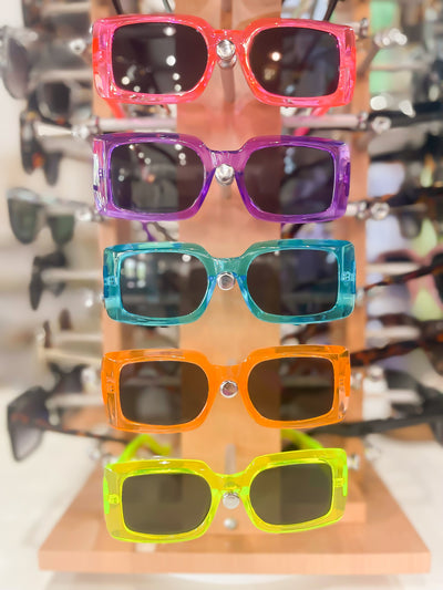 Brighten Up The Sky Sunglasses-190 - ACCESSORIES - SEASONAL-LEATHER & LACE-[option4]-[option5]-[option6]-Leather & Lace Boutique Shop