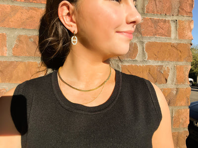 Vintage Havana Sage Necklace-190 - ACCESSORIES - JEWELRY-VINTAGE HAVANA-[option4]-[option5]-[option6]-Leather & Lace Boutique Shop