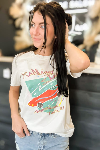 Rolling Stones Vintage Graphic Tee-120 - TOPS - GRAPHIC TEES-SPACE 46-[option4]-[option5]-[option6]-Leather & Lace Boutique Shop