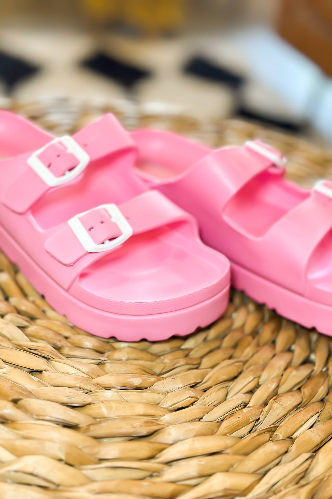 Buddy Sandals II-180 - SHOES-BUDDY-7-Pink-[option4]-[option5]-[option6]-Leather & Lace Boutique Shop