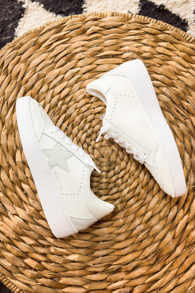 Vintage Havana Blake Sneakers- White Pearl-180 - SHOES-VINTAGE HAVANA-[option4]-[option5]-[option6]-Leather & Lace Boutique Shop