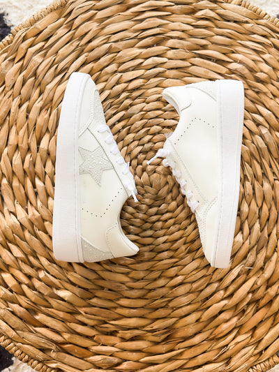 Vintage Havana Blake Sneakers- White Pearl-180 - SHOES-VINTAGE HAVANA-[option4]-[option5]-[option6]-Leather & Lace Boutique Shop