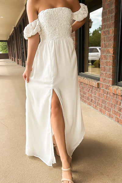 Lovely In Lace Maxi Dress-170 - DRESSES / ROMPERS / SETS-LEATHER & LACE-[option4]-[option5]-[option6]-Leather & Lace Boutique Shop