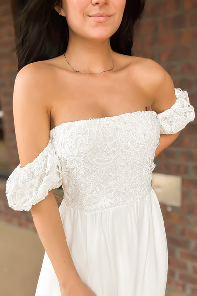 Lovely In Lace Maxi Dress-170 - DRESSES / ROMPERS / SETS-LEATHER & LACE-[option4]-[option5]-[option6]-Leather & Lace Boutique Shop