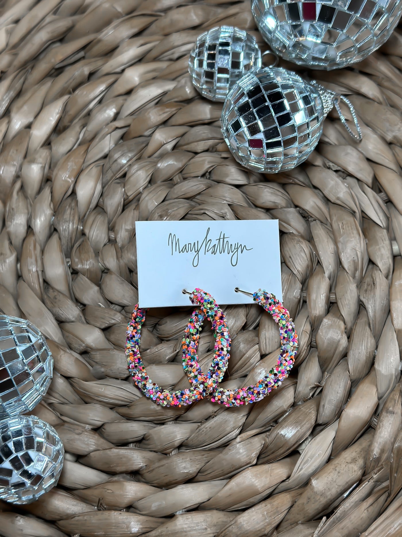 Rainbow Candy Hoops-190 - ACCESSORIES - JEWELRY-MARY KATHERINE DESIGNS-[option4]-[option5]-[option6]-Leather & Lace Boutique Shop