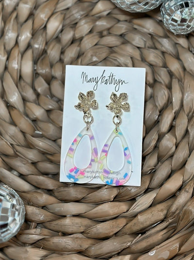 Flower Power Drops-190 - ACCESSORIES - JEWELRY-MARY KATHERINE DESIGNS-[option4]-[option5]-[option6]-Leather & Lace Boutique Shop