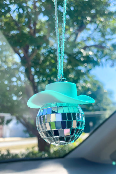 Runaway Bride White Disco Car Charm-190 - ACCESSORIES - GIFT-JAZZY-[option4]-[option5]-[option6]-Leather & Lace Boutique Shop