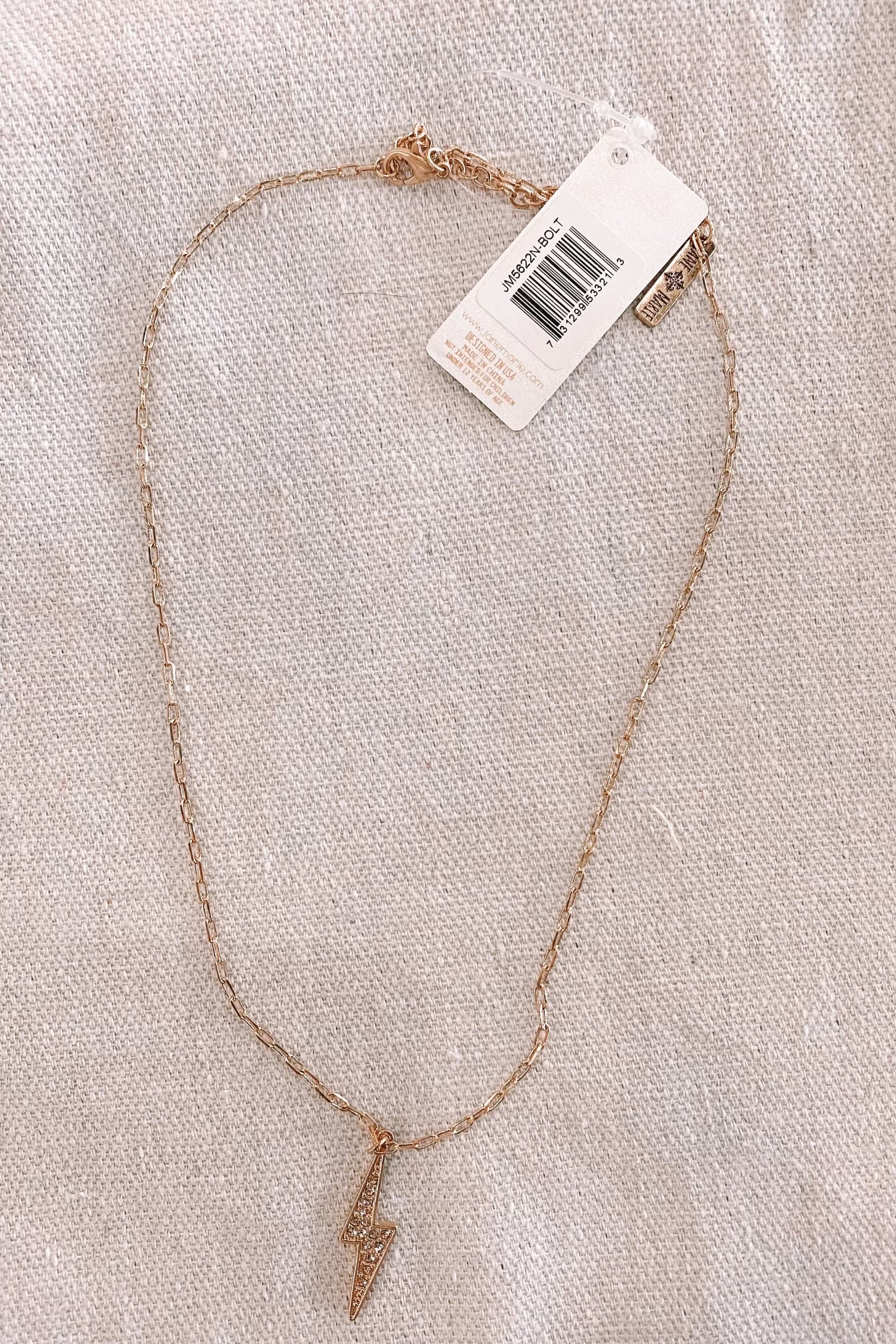 Gold Pendant Necklace-190 - ACCESSORIES - JEWELRY-JANE MARIE-[option4]-[option5]-[option6]-Leather & Lace Boutique Shop