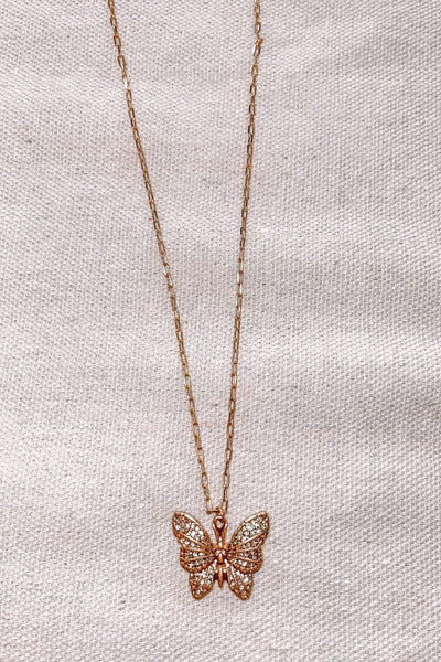 Gold Pendant Necklace-190 - ACCESSORIES - JEWELRY-JANE MARIE-[option4]-[option5]-[option6]-Leather & Lace Boutique Shop