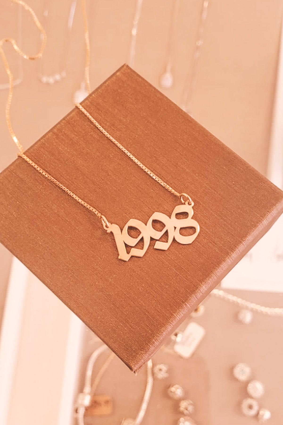 Personalized Date Necklace-210 - ACCESSORIES DROPSHIP-BNN-[option4]-[option5]-[option6]-Leather & Lace Boutique Shop