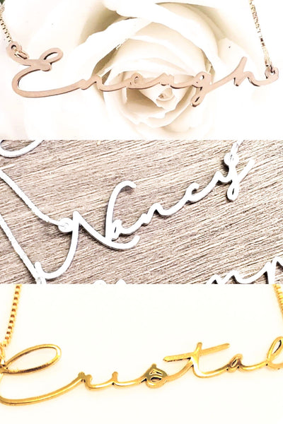 Dainty Personalized Necklace-210 - ACCESSORIES DROPSHIP-BNN-[option4]-[option5]-[option6]-Leather & Lace Boutique Shop