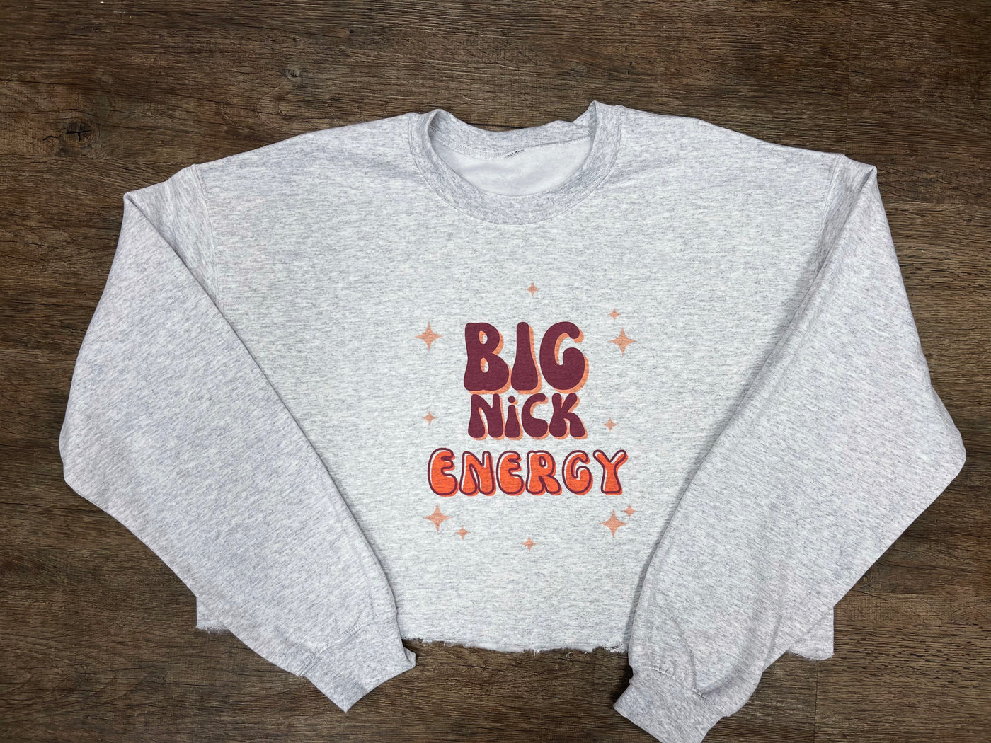 Big Nick Energy Graphic Sweatshirt-135 - DEMAND GRAPHIC-LEATHER & LACE-[option4]-[option5]-[option6]-Leather & Lace Boutique Shop