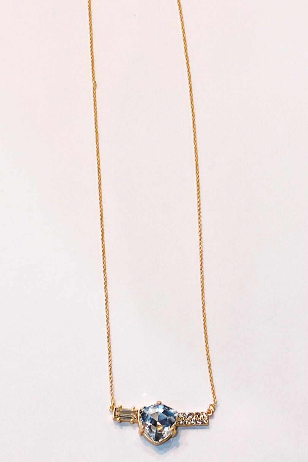 Teardrop Crystal Necklace-190 - ACCESSORIES - JEWELRY-JANE MARIE-[option4]-[option5]-[option6]-Leather & Lace Boutique Shop