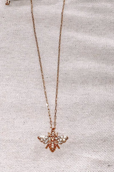 Gold Pendant Necklace-190 - ACCESSORIES - JEWELRY-JANE MARIE-[option4]-[option5]-[option6]-Leather & Lace Boutique Shop