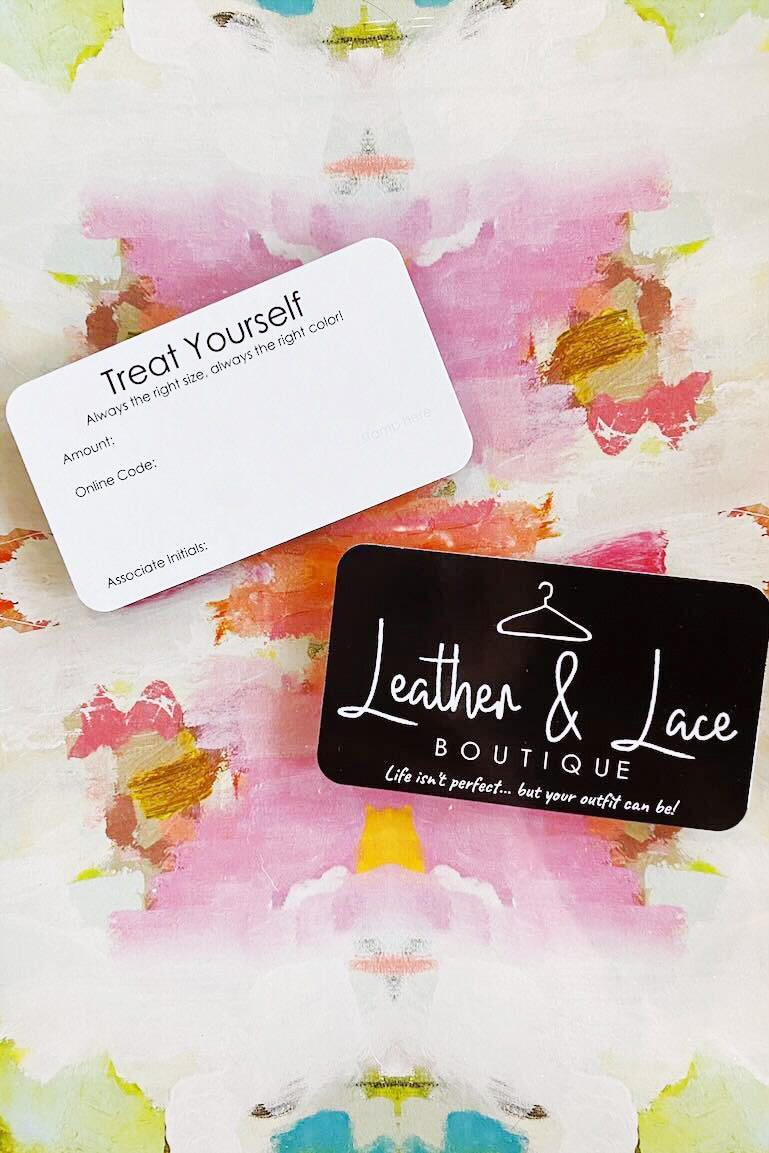 L&L Gift Card-190 - ACCESSORIES - GIFT-Leather & Lace-[option4]-[option5]-[option6]-Leather & Lace Boutique Shop