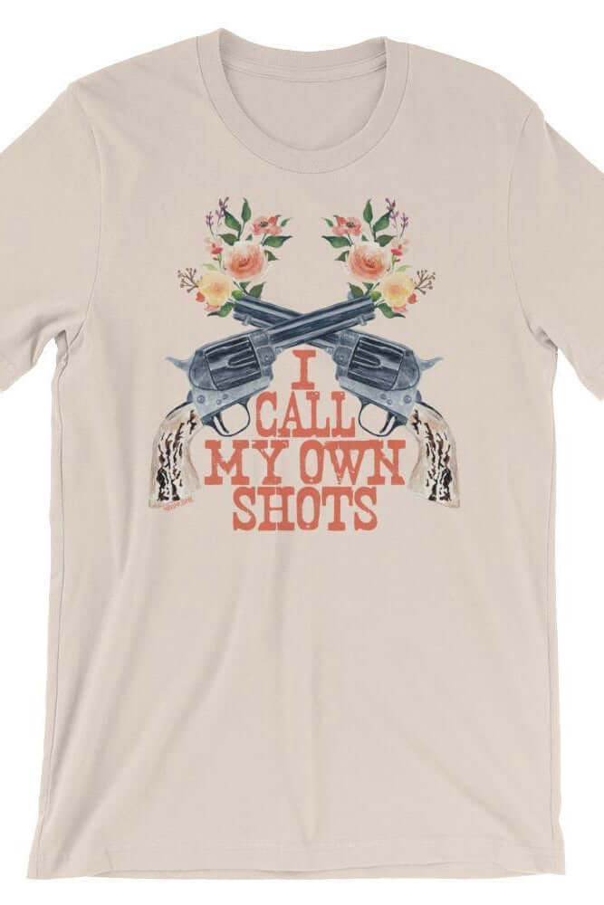 Call My Own Shots Tee-210 - TOPS - GRAPHIC TEES DROPSHIP-Miss Mudpie-[option4]-[option5]-[option6]-Leather & Lace Boutique Shop