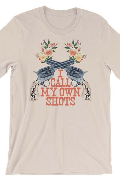 Call My Own Shots Tee-210 - TOPS - GRAPHIC TEES DROPSHIP-Miss Mudpie-[option4]-[option5]-[option6]-Leather & Lace Boutique Shop