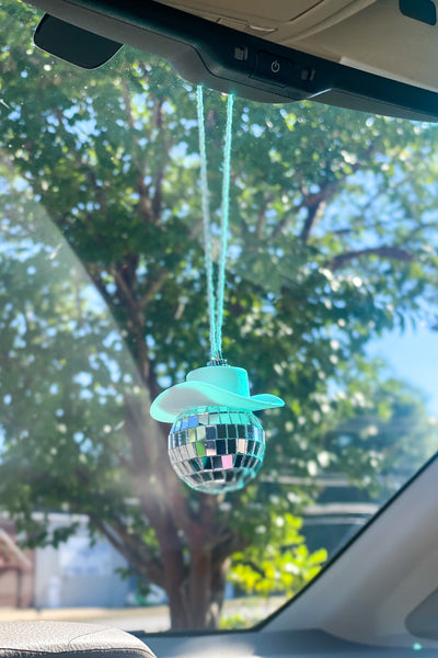 Runaway Bride White Disco Car Charm-190 - ACCESSORIES - GIFT-JAZZY-[option4]-[option5]-[option6]-Leather & Lace Boutique Shop