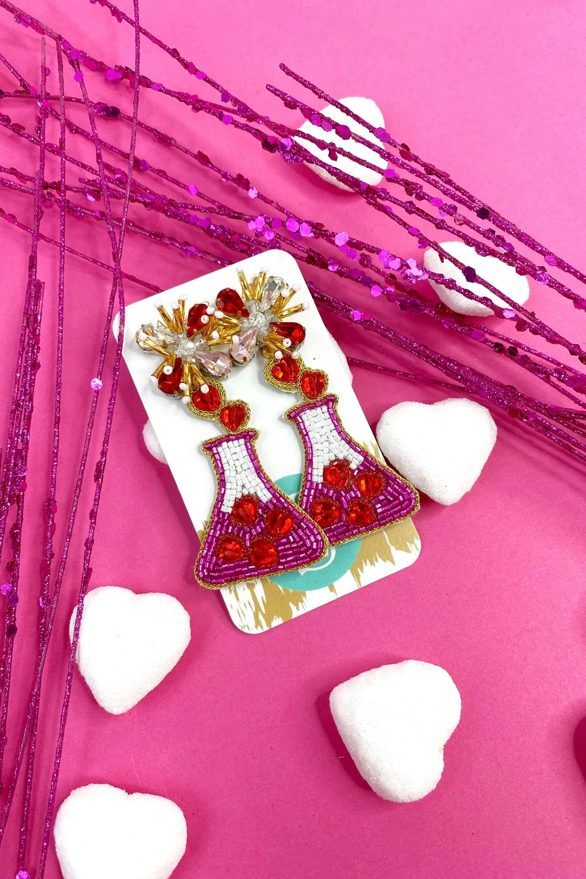 Love Potion Earrings-190 - ACCESSORIES - JEWELRY-TAYLOR SHAYE-[option4]-[option5]-[option6]-Leather & Lace Boutique Shop