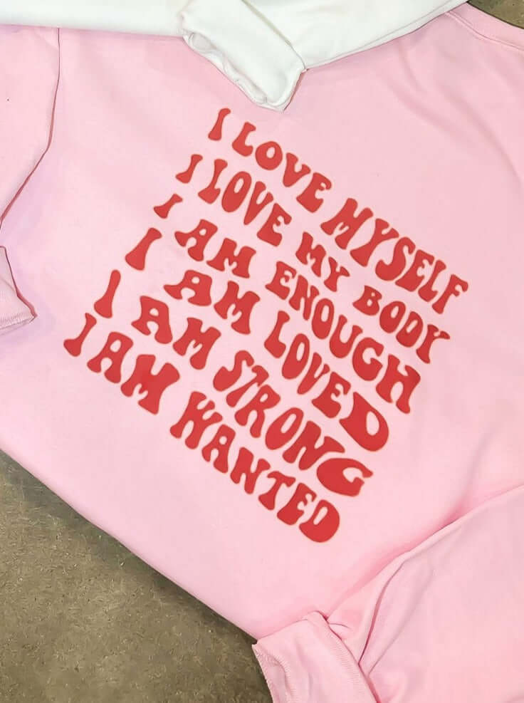 I Am Love Graphic Sweatshirt-135 - DEMAND GRAPHIC-LEATHER & LACE-[option4]-[option5]-[option6]-Leather & Lace Boutique Shop