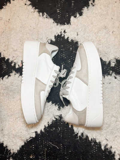 Shu Shop Shirley Sneakers - White-180 - SHOES-SHU SHOP-[option4]-[option5]-[option6]-Leather & Lace Boutique Shop