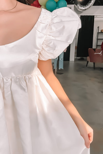 Today Was A Fairytale Ivory Bubble Dress-170 - DRESSES / ROMPERS / SETS-DAY + MOON-[option4]-[option5]-[option6]-Leather & Lace Boutique Shop