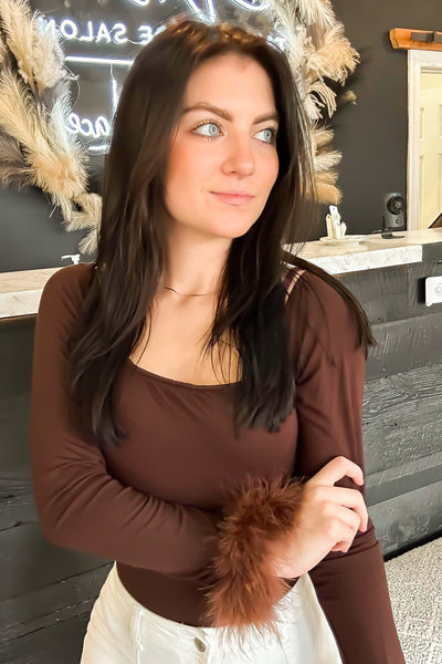 Make This Moment Last Bodysuit-110 - TOPS - LONG SLEEVE-SHELLY CLOTHING-[option4]-[option5]-[option6]-Leather & Lace Boutique Shop