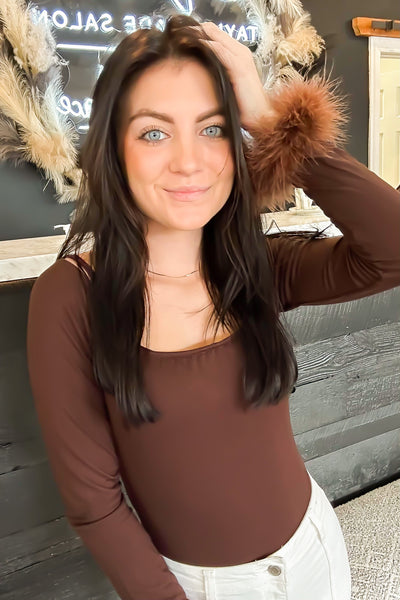 Make This Moment Last Bodysuit-110 - TOPS - LONG SLEEVE-SHELLY CLOTHING-[option4]-[option5]-[option6]-Leather & Lace Boutique Shop